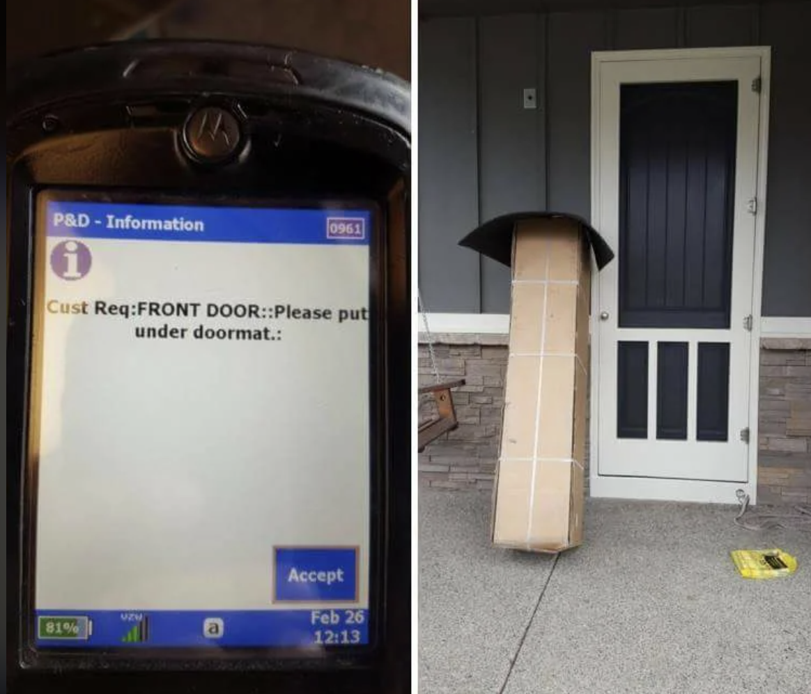 21 Delivery Drivers Who Fumbled On the 1 Yard Line
